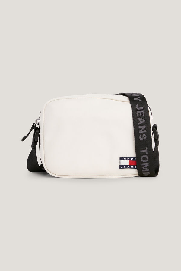 Tommy Jeans Mala a tiracolo de homem Tommy Jeans com bandeira branco