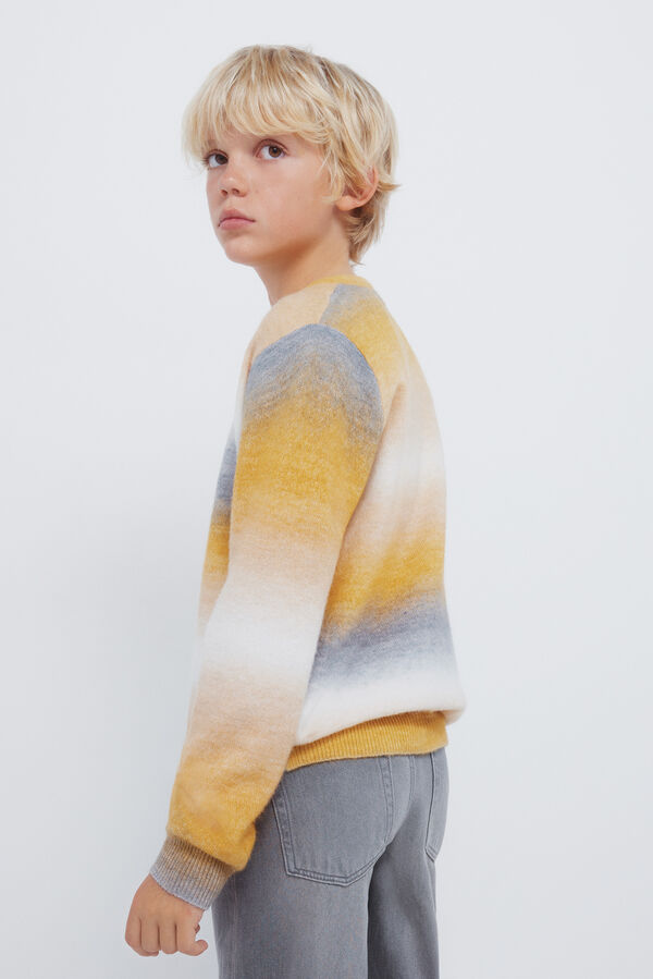 Springfield Kids Jersey rayas naranjas ni&ntilde;o amarillo