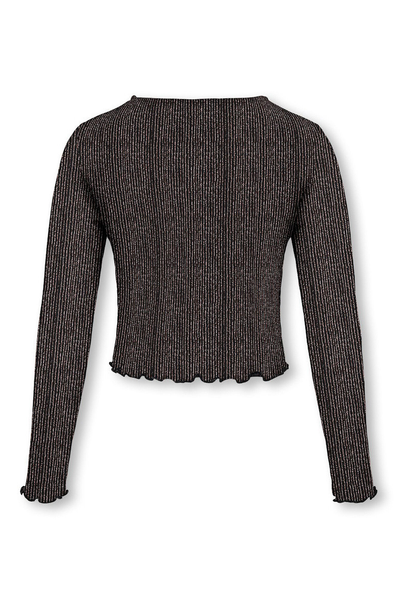 Only Girls Top de efeito brilhante