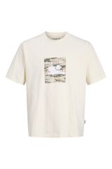 Jack & Jones Camiseta regular fit algod&oacute;n amarillo