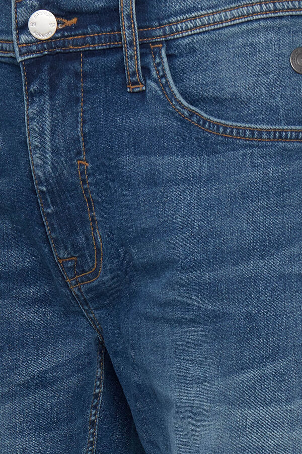 Blend Bermuda Denim Capri azul