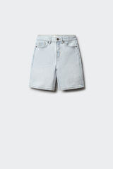 Springfield Kids Bermuda slim em denim para menino azul