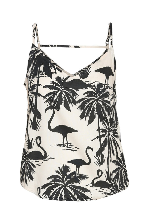 Noisy May Top tirantes blanco