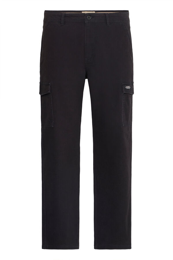 Blend Pantal&oacute;n cargo negro
