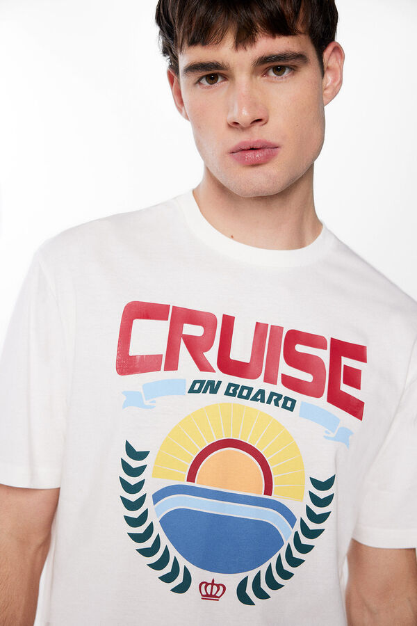 Springfield T-shirt cruise bege