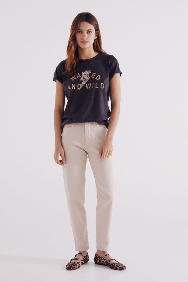 Springfield Camisola gr&aacute;fica cinzento