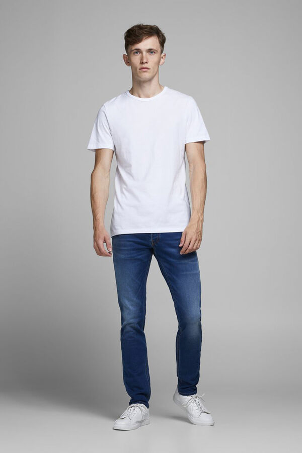 Jack & Jones Jeans Glenn slim fit tapered azul
