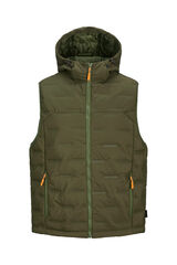 Jack & Jones Colete acolchoado capuz verde