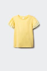 Springfield Kids T-shirt de manga curta b&aacute;sica com folho estampado para menina estampado