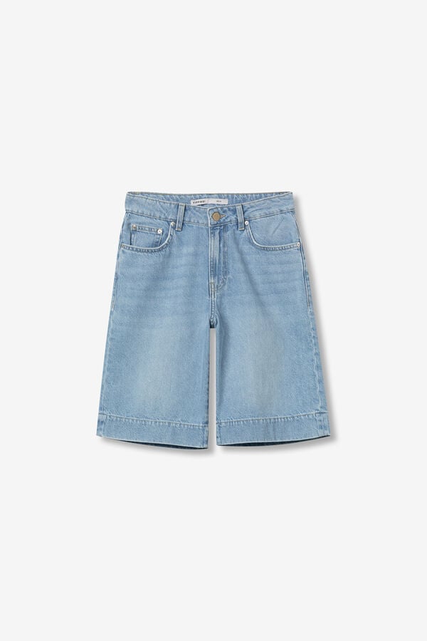 Tiffosi Bermudas denim azul