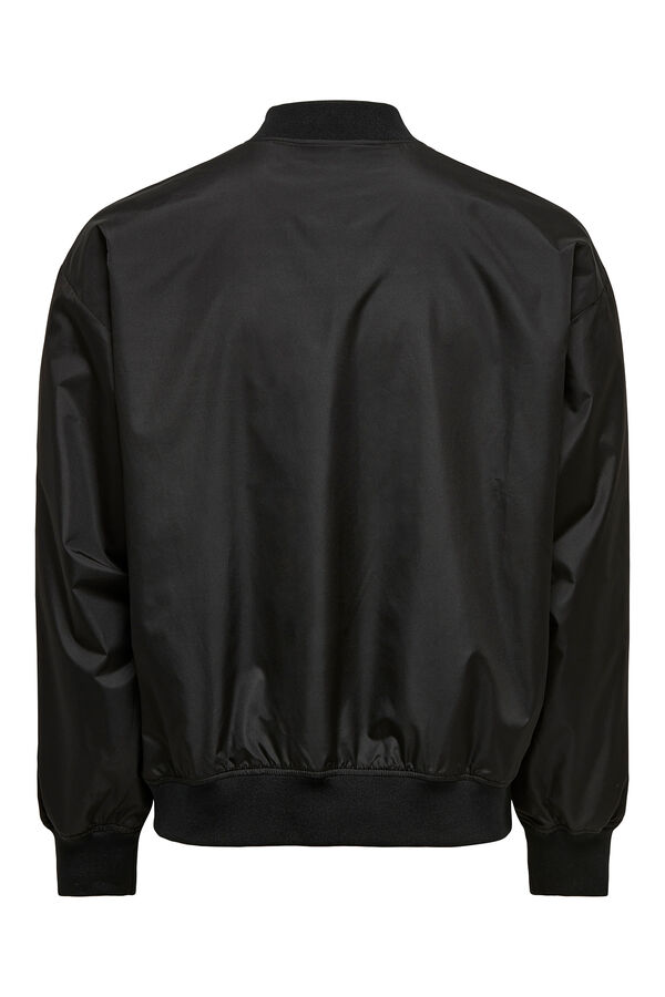 Only & Sons Herrenjacke im Bomberjacke. preto