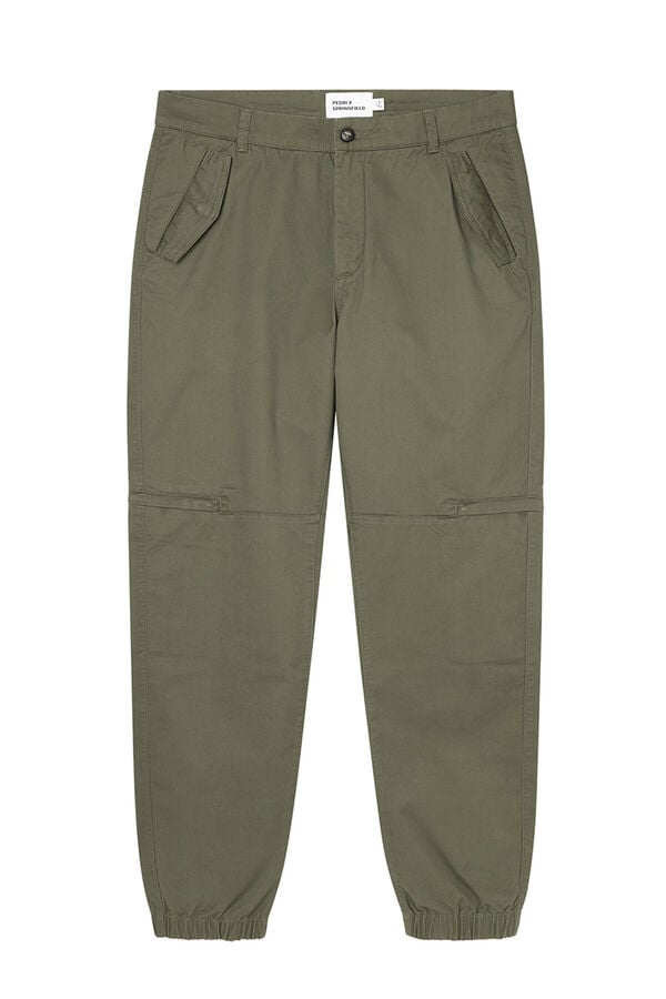 Springfield Pantal&oacute;n cargo confort slim fit estampado