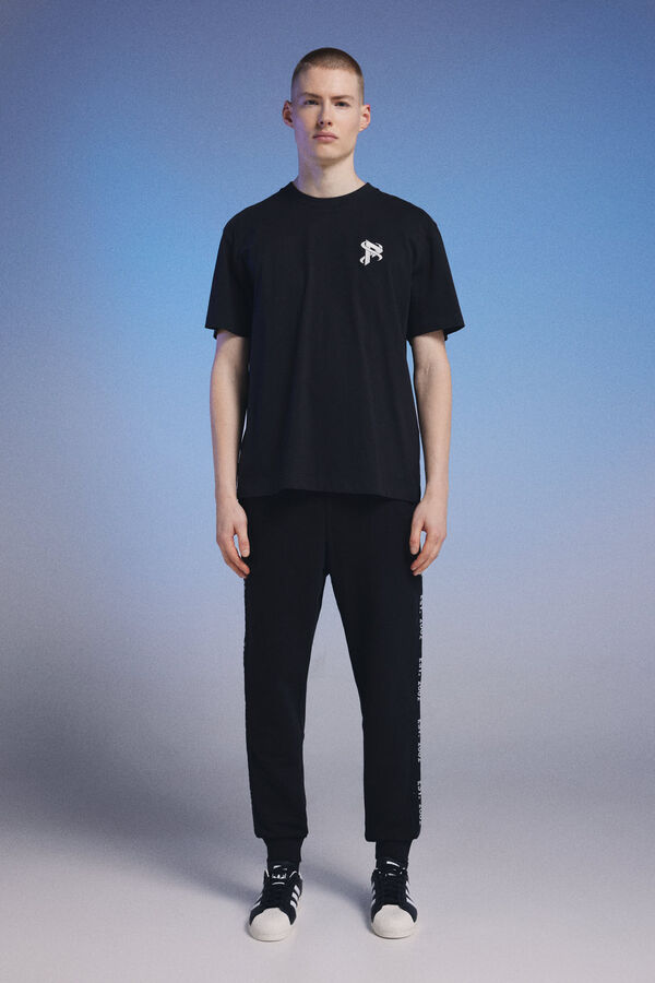 Springfield Jogger felpa Pedri x Springfield negro