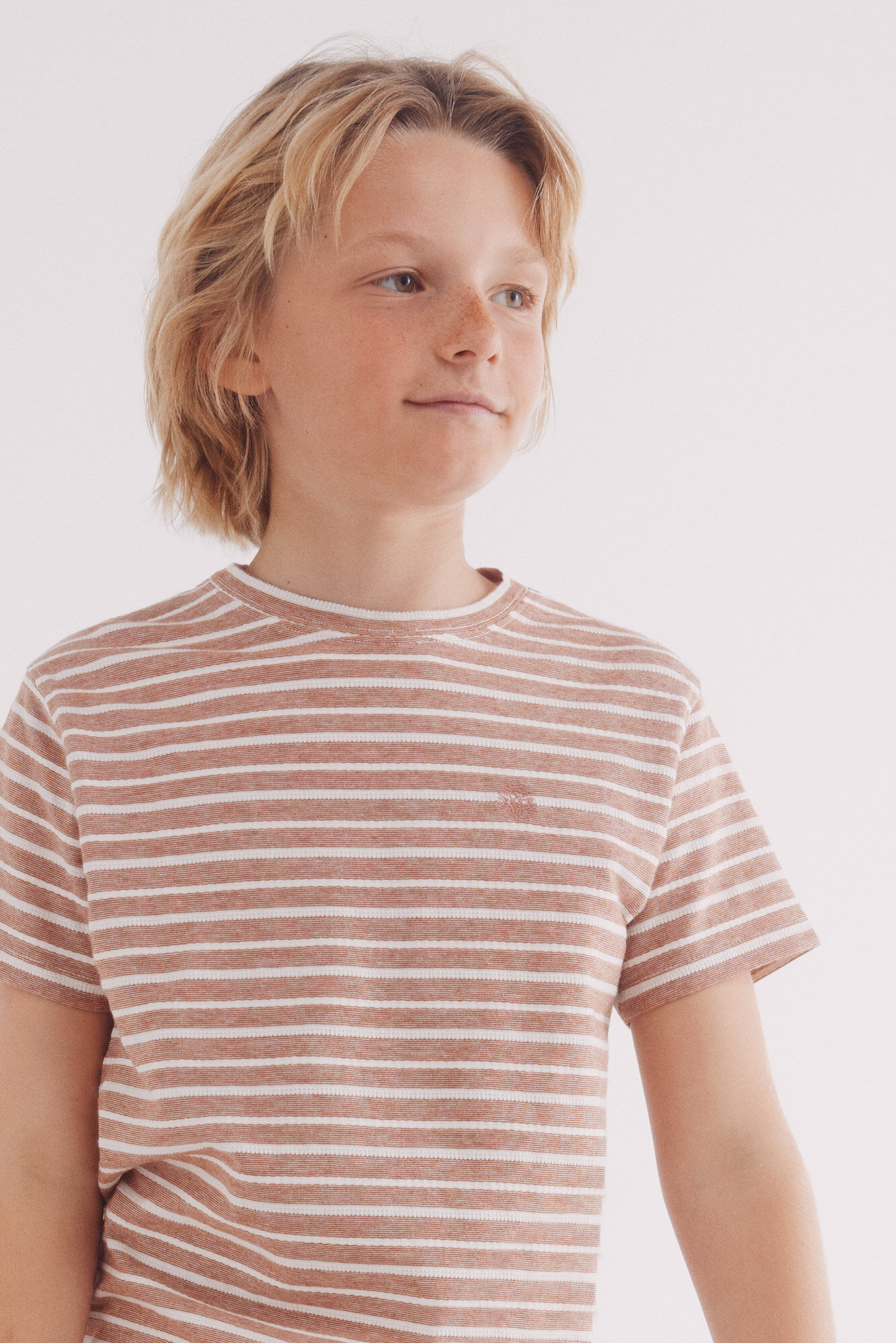 Springfield Kids Camiseta textura rayas ni&ntilde;o