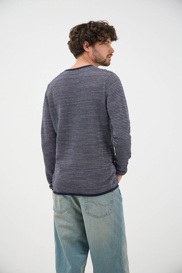 Jack & Jones Jersey ligero rayas azul
