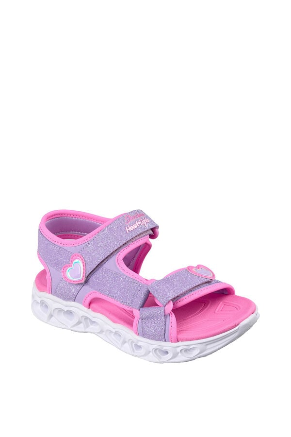 Skechers Sandalias Heart Lights blanco