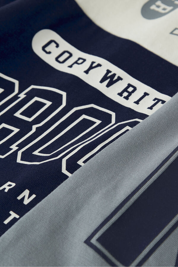 Name It Camiseta de manga larga azul