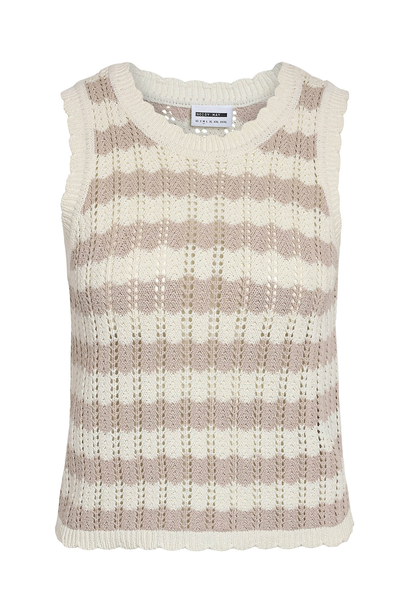 Noisy May Top Crochet de Manga Sisa: Fresco y Moderno