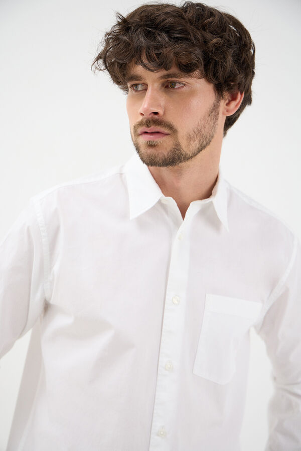 Jack & Jones Camisa relaxed fit branco
