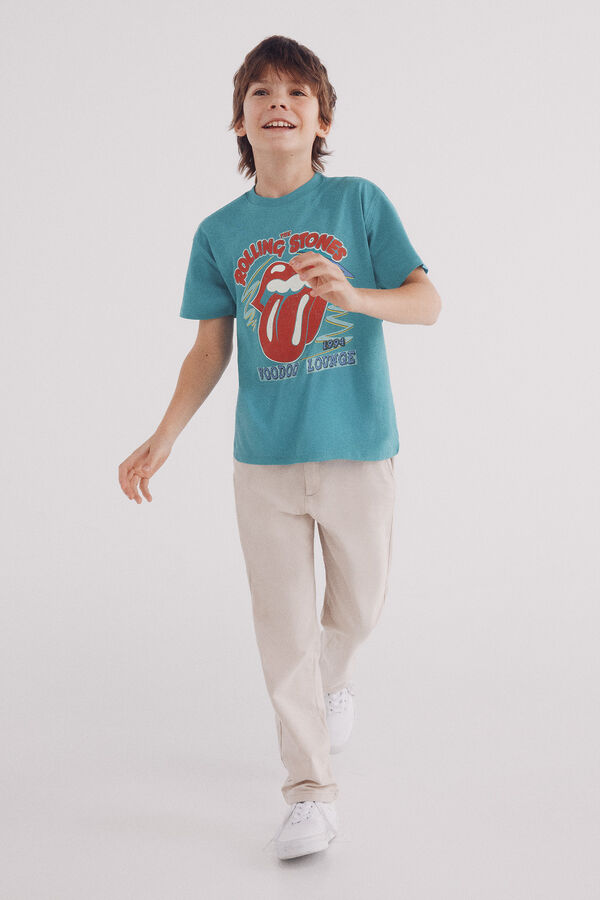 Springfield Kids Camiseta Rolling Stones niño estampado