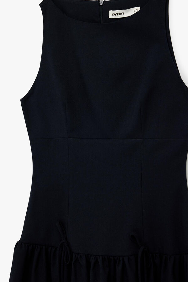 Koton Minivestido com folhos azul