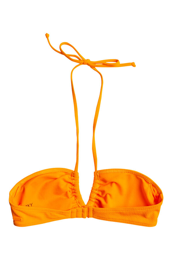 Springfield Color Jam - Top de Bikini Triangular para Mujer naranja
