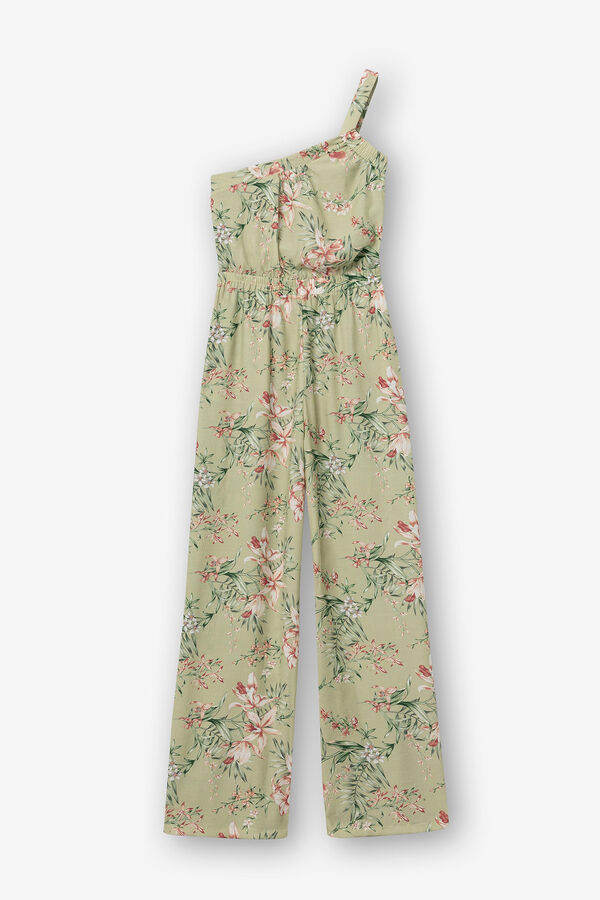 Tiffosi Macac&atilde;o assim&eacute;trico estampado verde