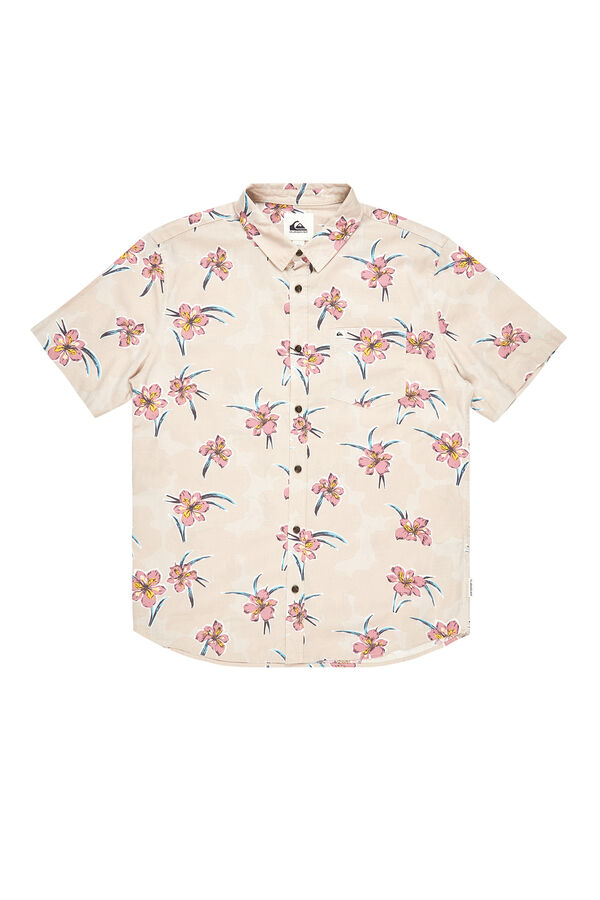 Quiksilver Apero Classic - Camiseta masculina de manga curta rosa