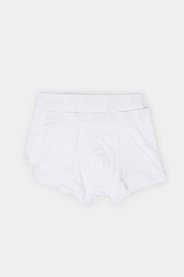 Springfield Pack 2 boxers b&aacute;sicos blanco