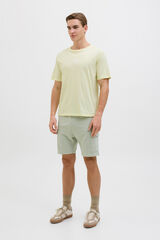 JJ REBEL Camiseta back print amarillo