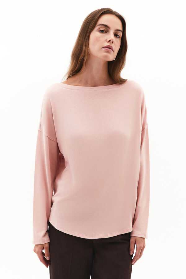 Oxxo Camisola gola alta rosa