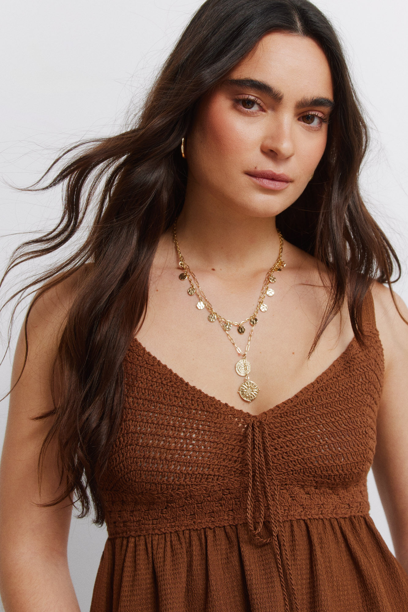 Springfield Top tirantes estructura crochet lazo