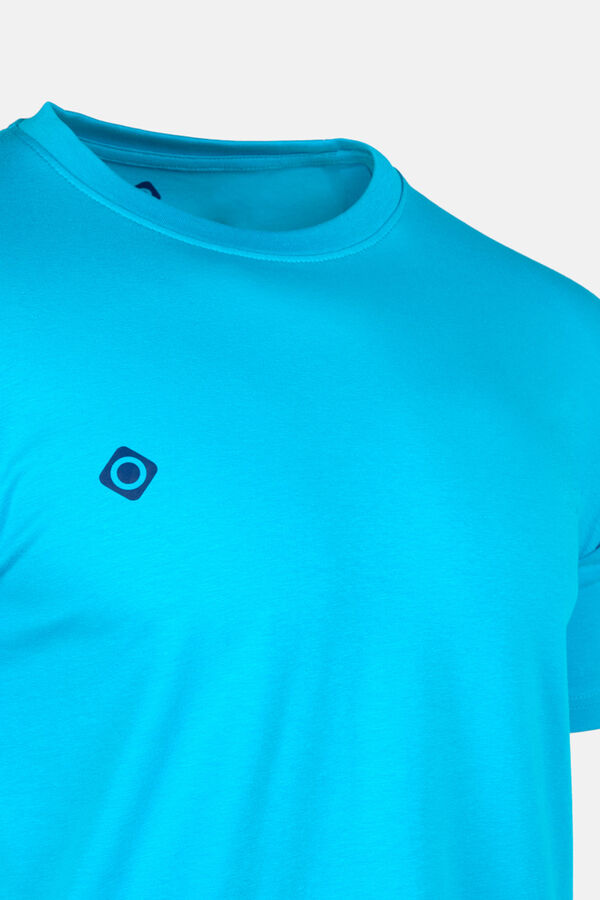 Izas T-shirt cl&aacute;ssica manga curta FERRO M azul