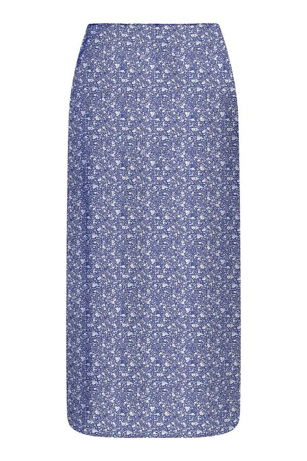 Only Falda midi morado/lila