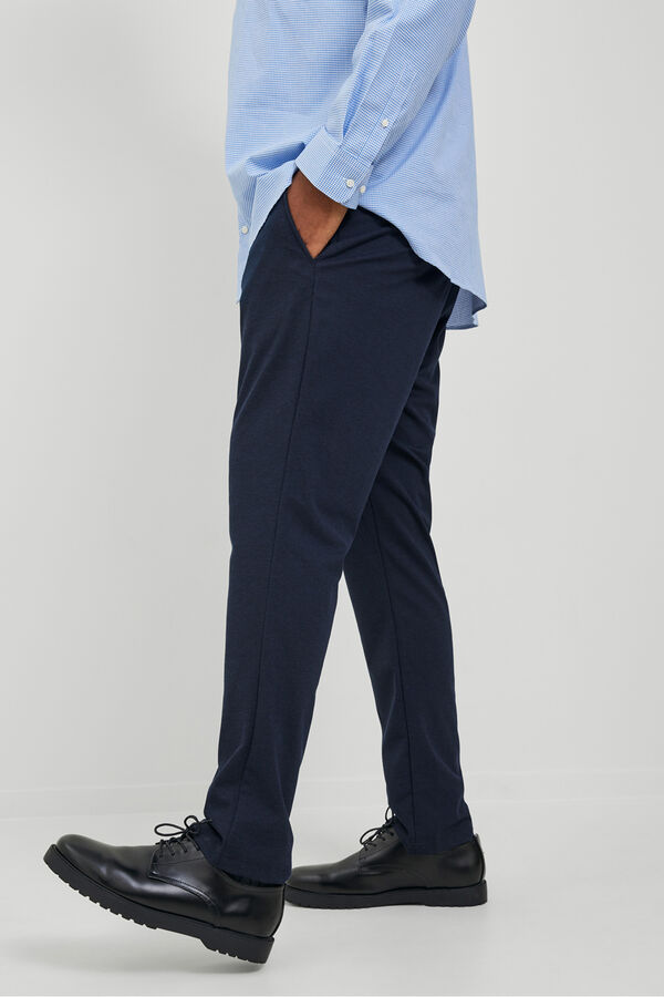Jack & Jones PLUS Pantal&oacute;n slim fit azul