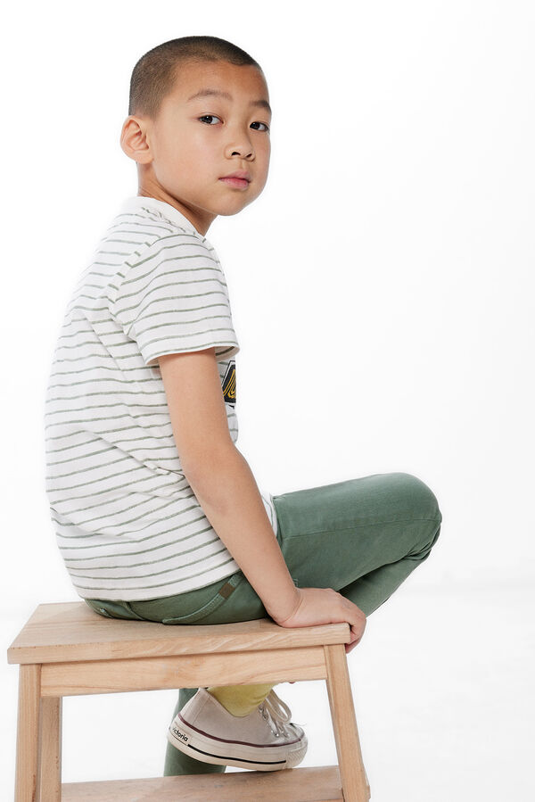 Springfield Kids Camiseta Jurassic Park ni&ntilde;o verde