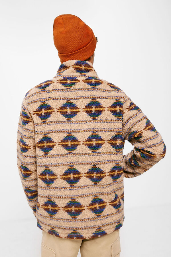 Springfield Sudadera borrego nativo nude