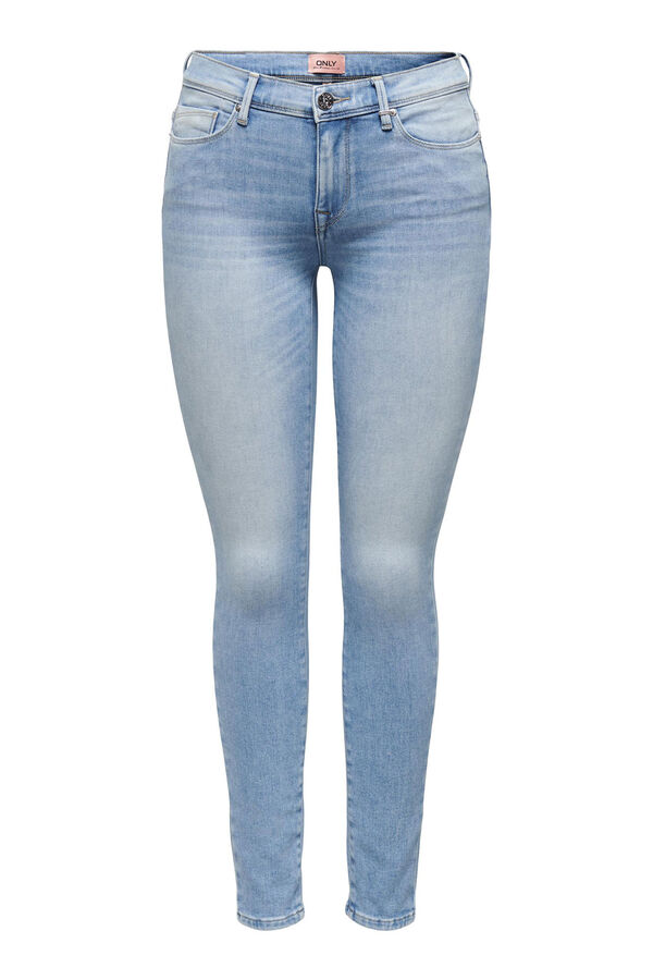 Springfield Jeans skinny talle estándar azul medio