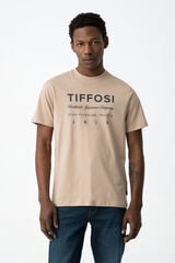 Tiffosi T-shirt Estampada beige