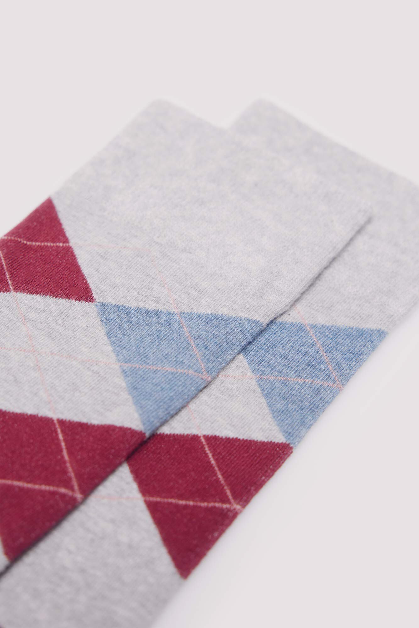 Springfield Meia jacquard diamante