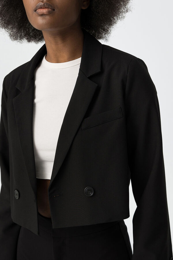 Tiffosi Cal&ccedil;as de perna larga  preto