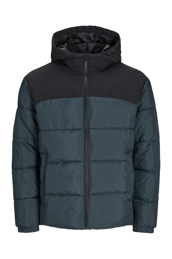 Jack & Jones Casaco acolchoado capuz azul