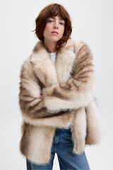 Jack & Jones Sobretudo de pele sint&eacute;tica cinzento