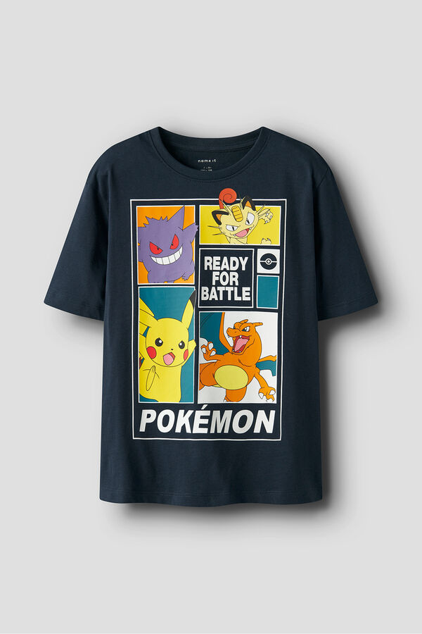 Name it T-shirt de Pokemon azul