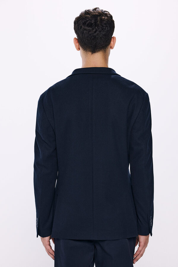 Springfield Blazer olho de perdiz azul