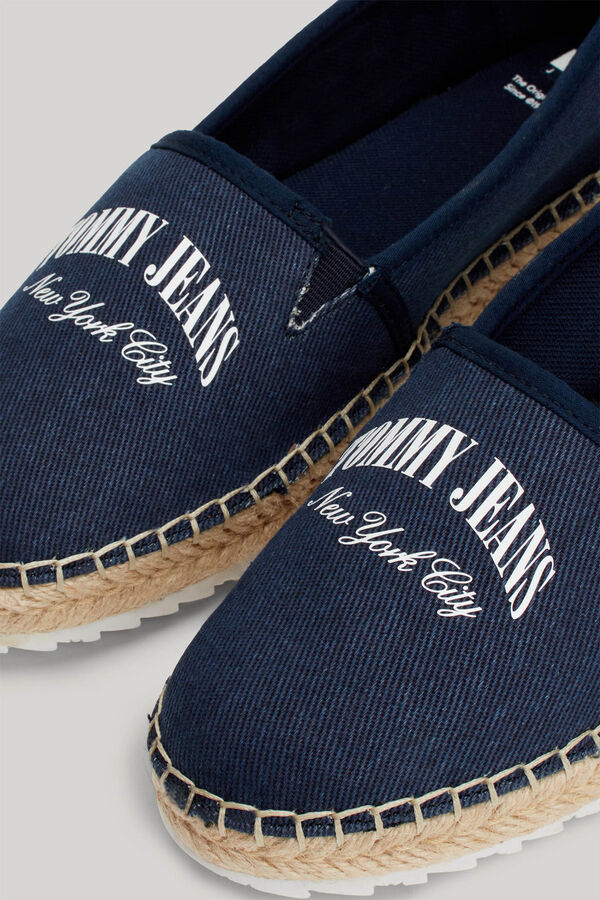 Tommy Jeans Alpargata Tommy Jeans Women con logo azul