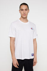 Champion Camiseta manga corta de hombre blanco