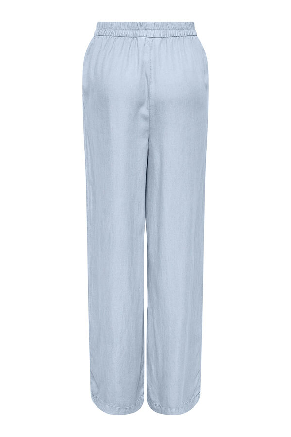 Only Pantalón wideleg azul