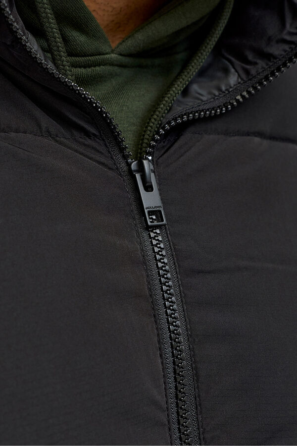 Jack & Jones PLUS Chaqueta acolchada hombre negro