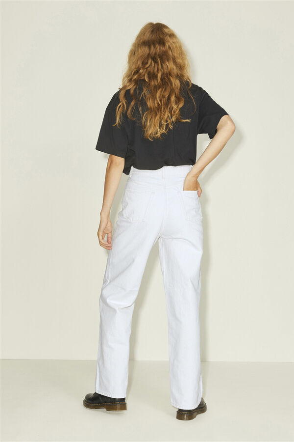Jack & Jones Jeasn Wide Leg blanco